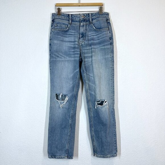 Anthropologie Jeans Slim Distressed 28 - Picture 2 of 13